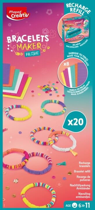 RICARICA DEL BRACCIALETTO MAPED CREATIV - MAKER HEISHI