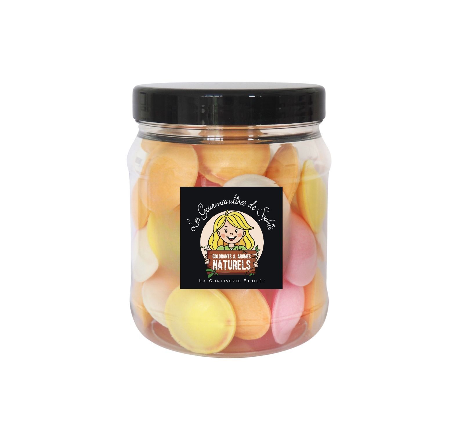 Süßigkeiten – Untertassen im Glas