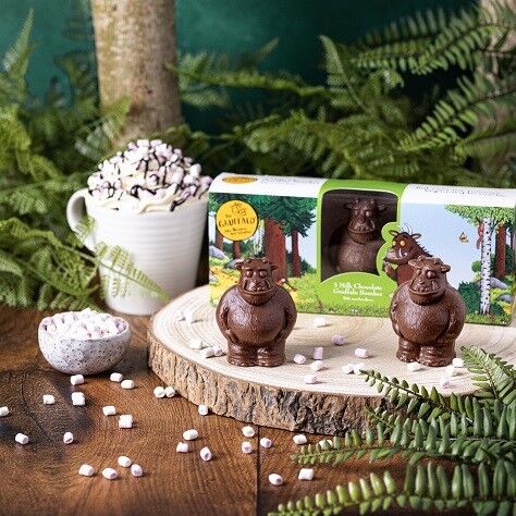 Gruffalo Hot Chocolate Bombes with Marshmallows (3 Bombes)