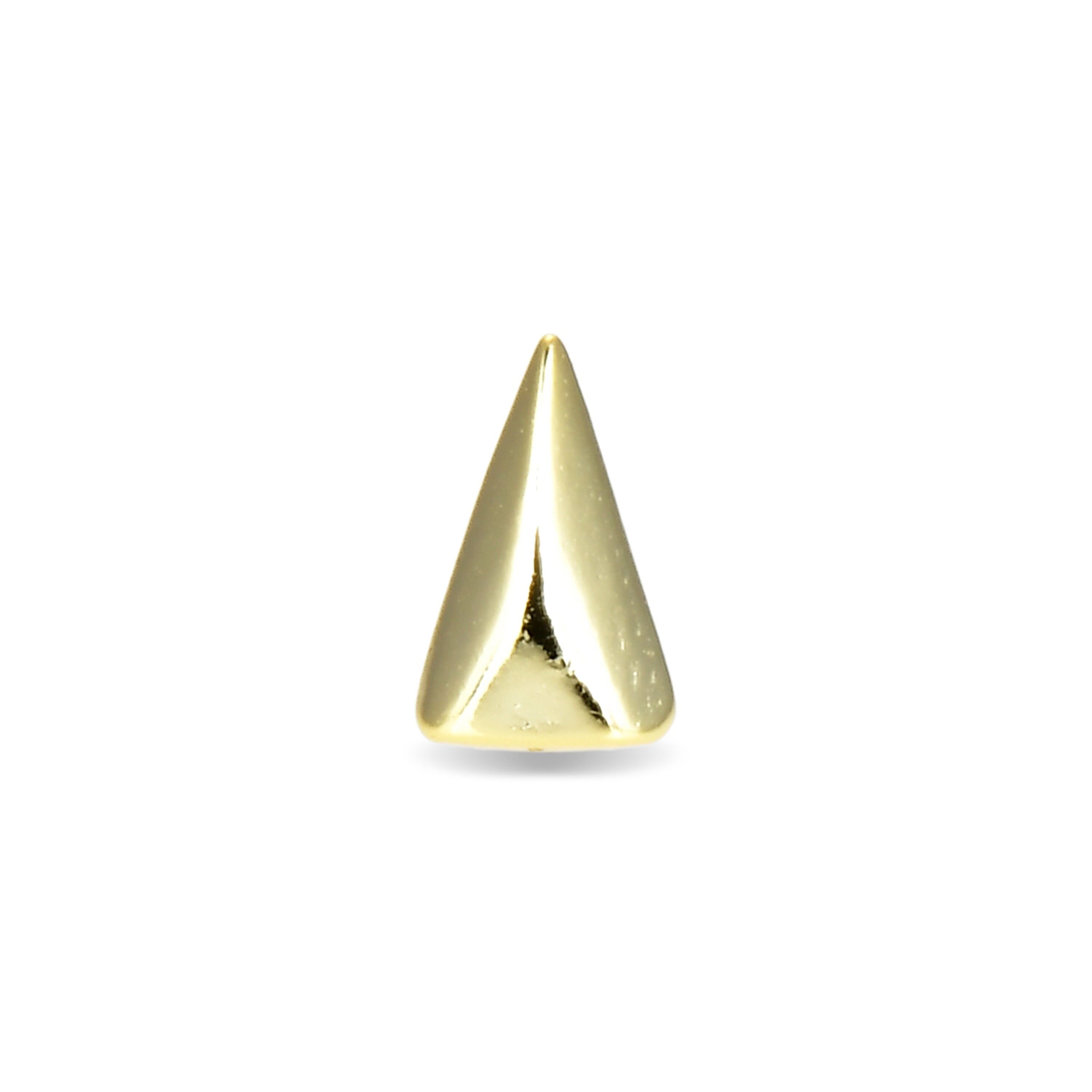 Piercing Luxenter in Argento Sterling 925 rifinito in Oro Giallo 18K - Orgen