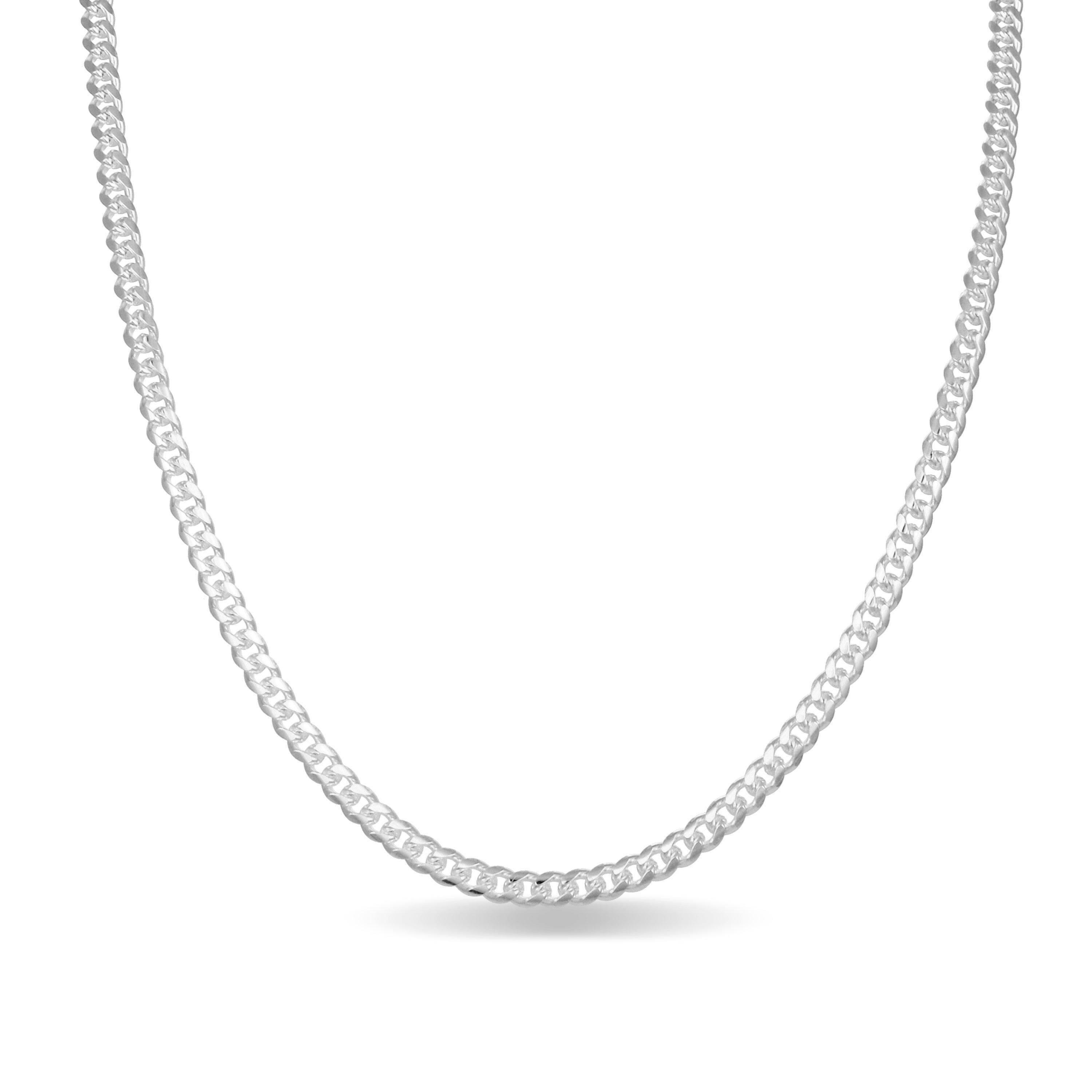 Collana Luxenter rifinita in rodio - Lubga