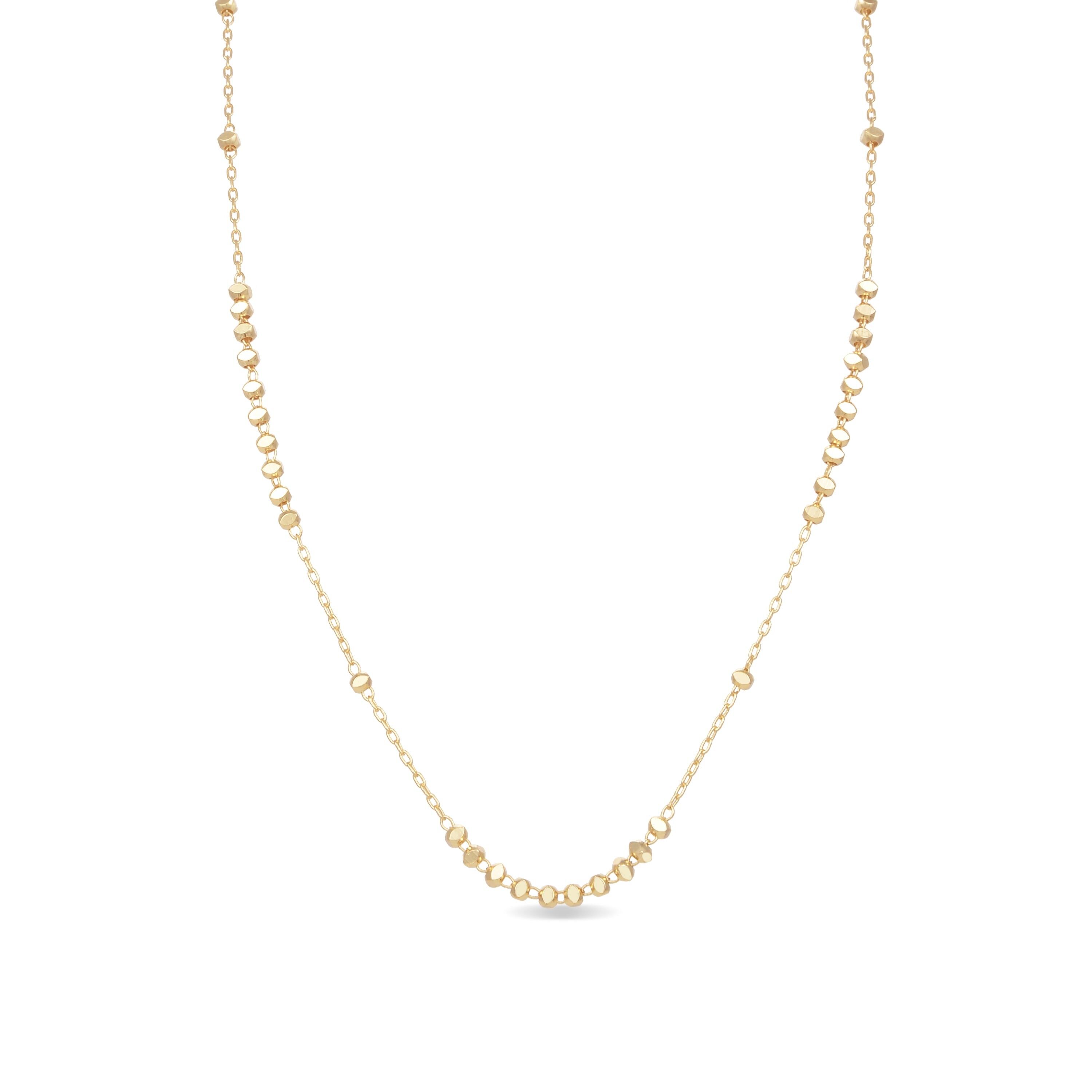 Collana Luxenter rifinita in oro giallo 18 carati - Nicor