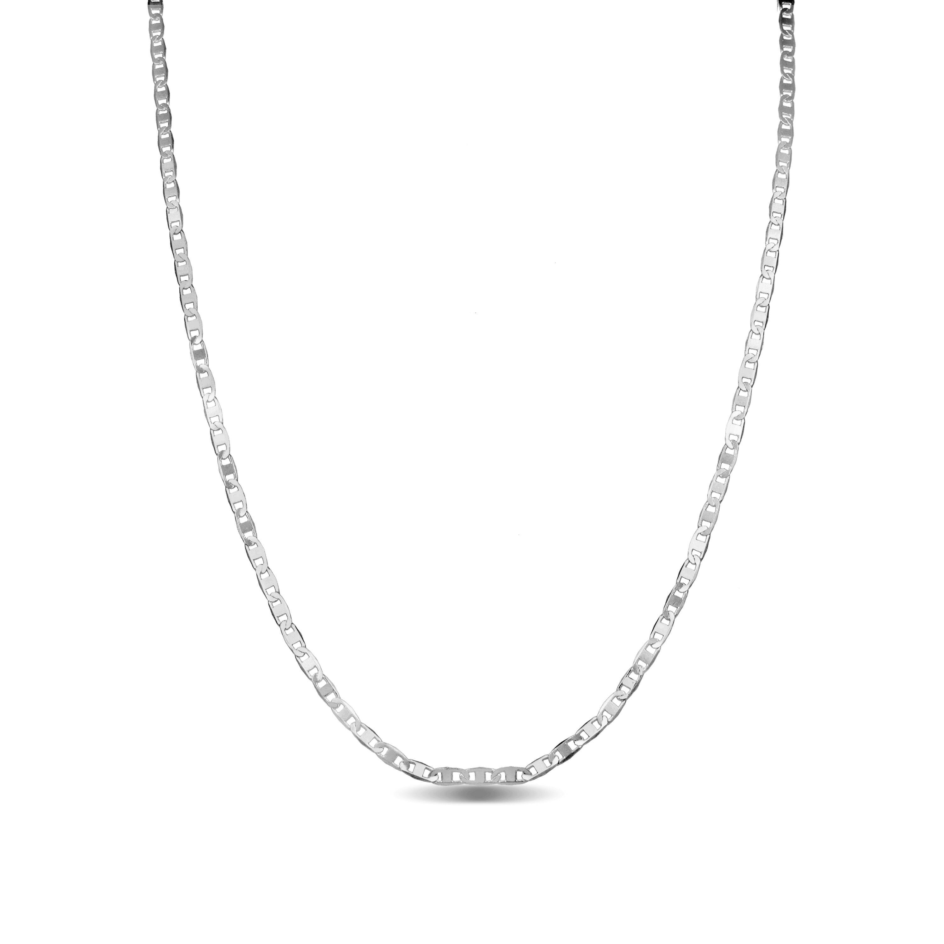 Collana Luxenter rifinita in rodio - Naxke