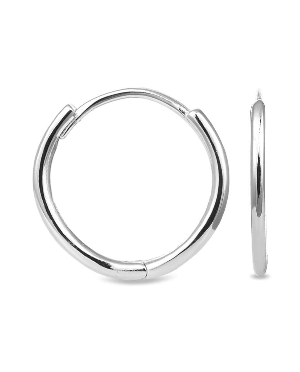 Orecchini Luxenter in argento sterling 925 con finitura rodio - Erwe