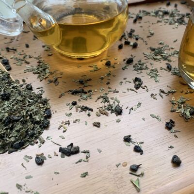 Green tea - Morocco Spirit ／ Chinese gunpowder & sweet mint called nanah tea