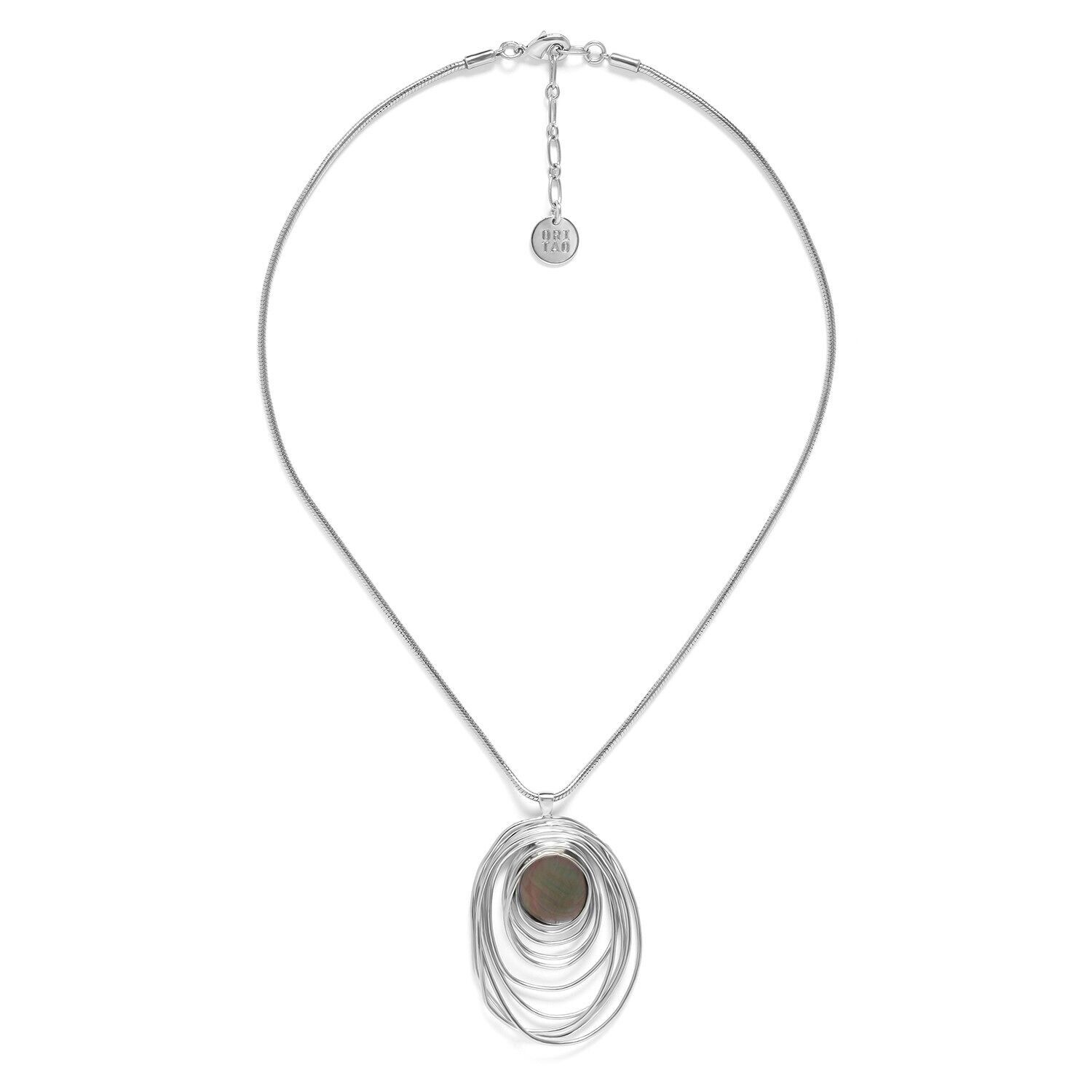Collana con pendente in argento regolabile TYPHOON