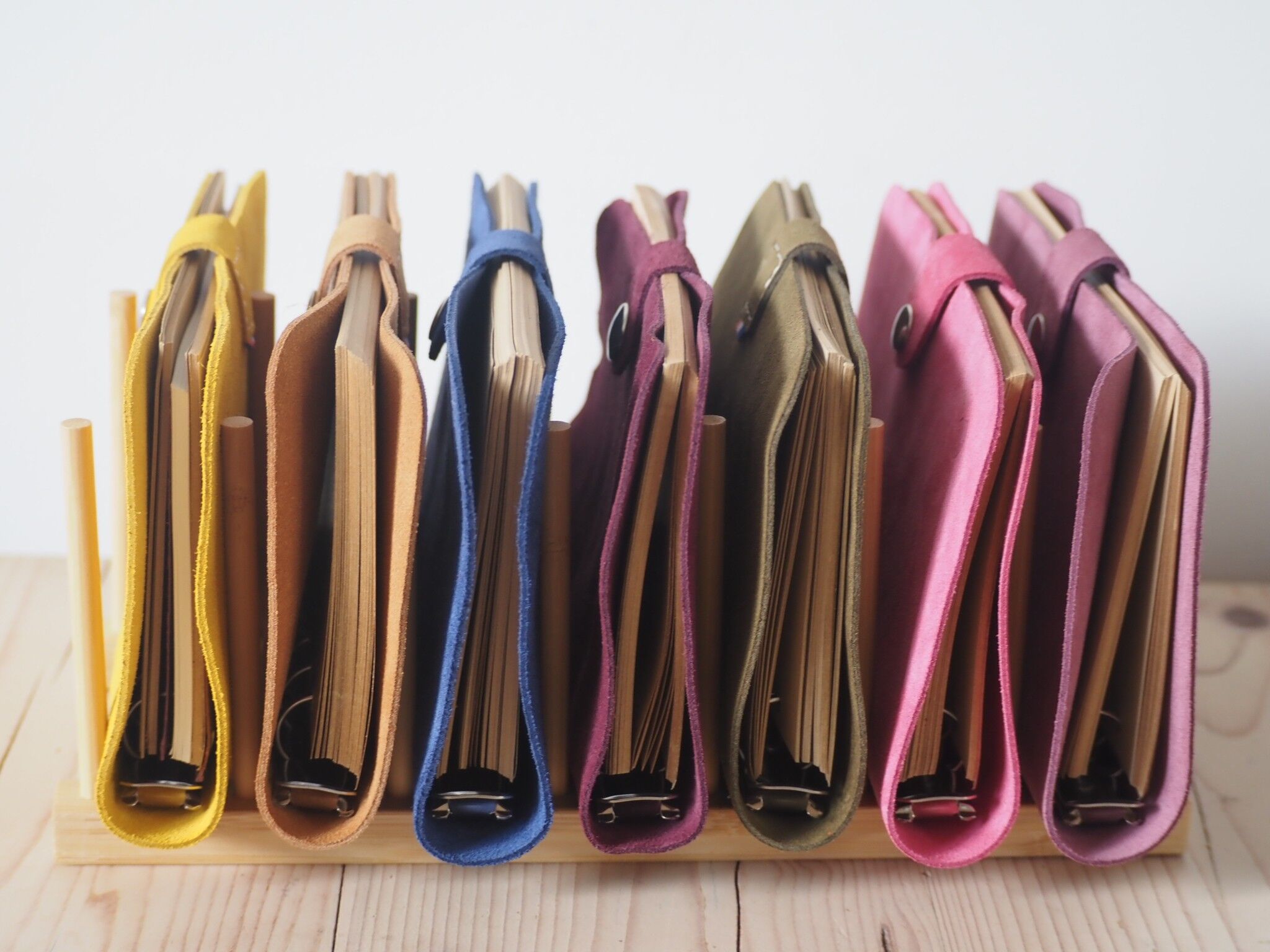 Quaderno ad anelli morbidi. Fatto in Francia.