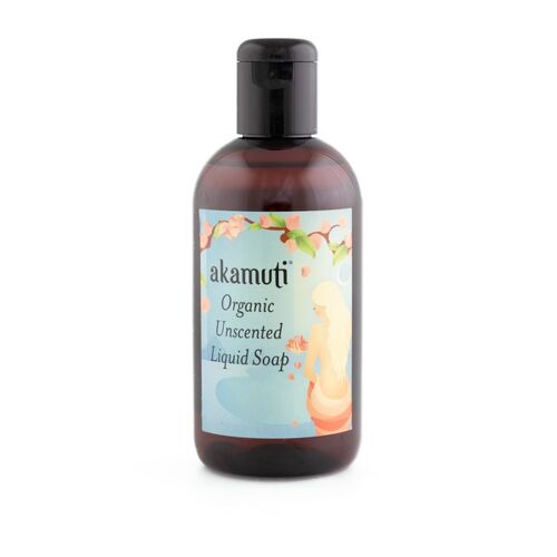 Akamuti Organic Unscented Liquid Soap 250ml