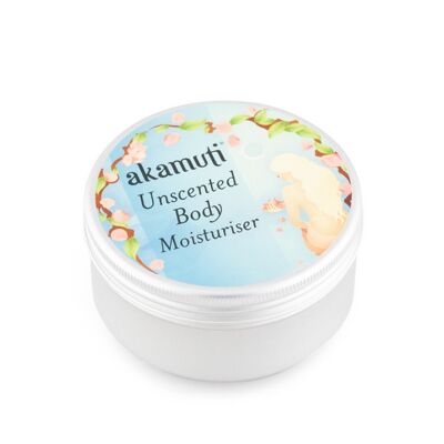 Akamuti Unparfümierte natürliche Feuchtigkeitscreme für den Körper 100ml
