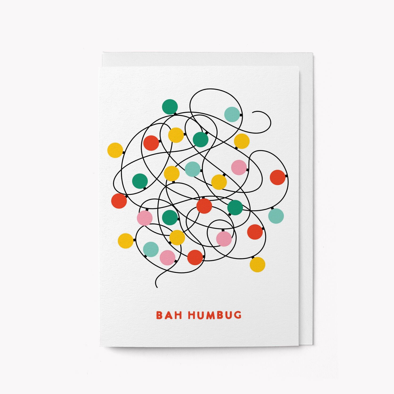 Bah Humbug - Carte de Noël