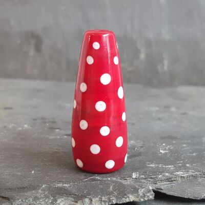 Polka Dotty Collection - Light Pull Extra Large 5.5-6cm Red