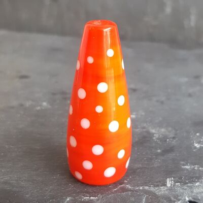 Polka Dotty Collection - Light Pull Standard 4cm Orange