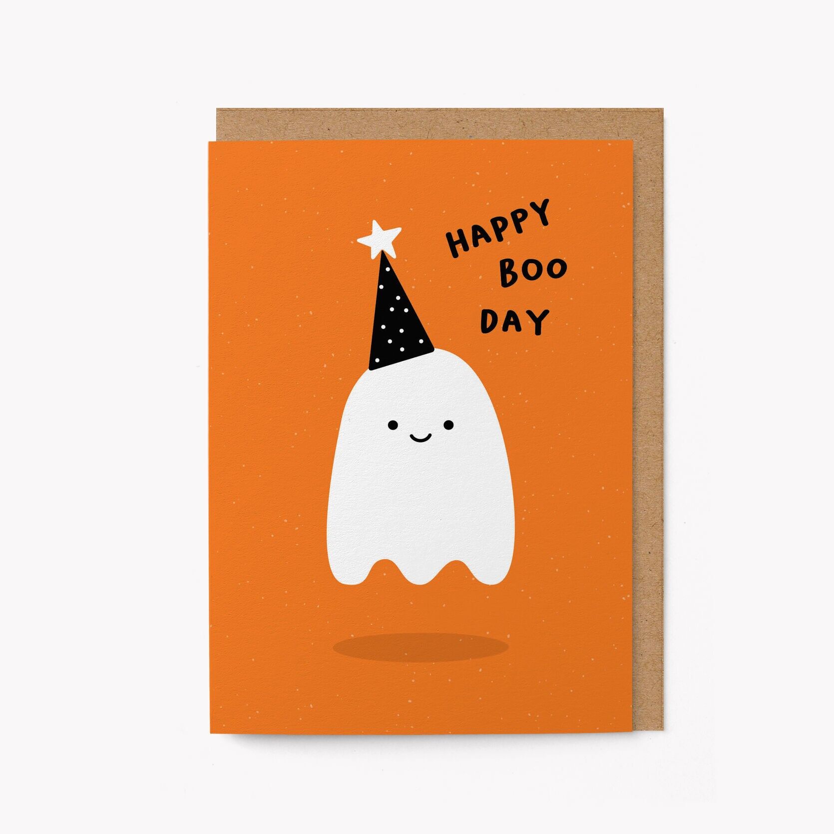Buon Boo day - biglietto di auguri di Halloween