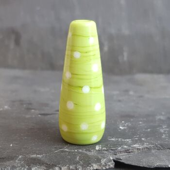 Collection Polka Dotty - Poignée Légère Standard 4cm Lime 2