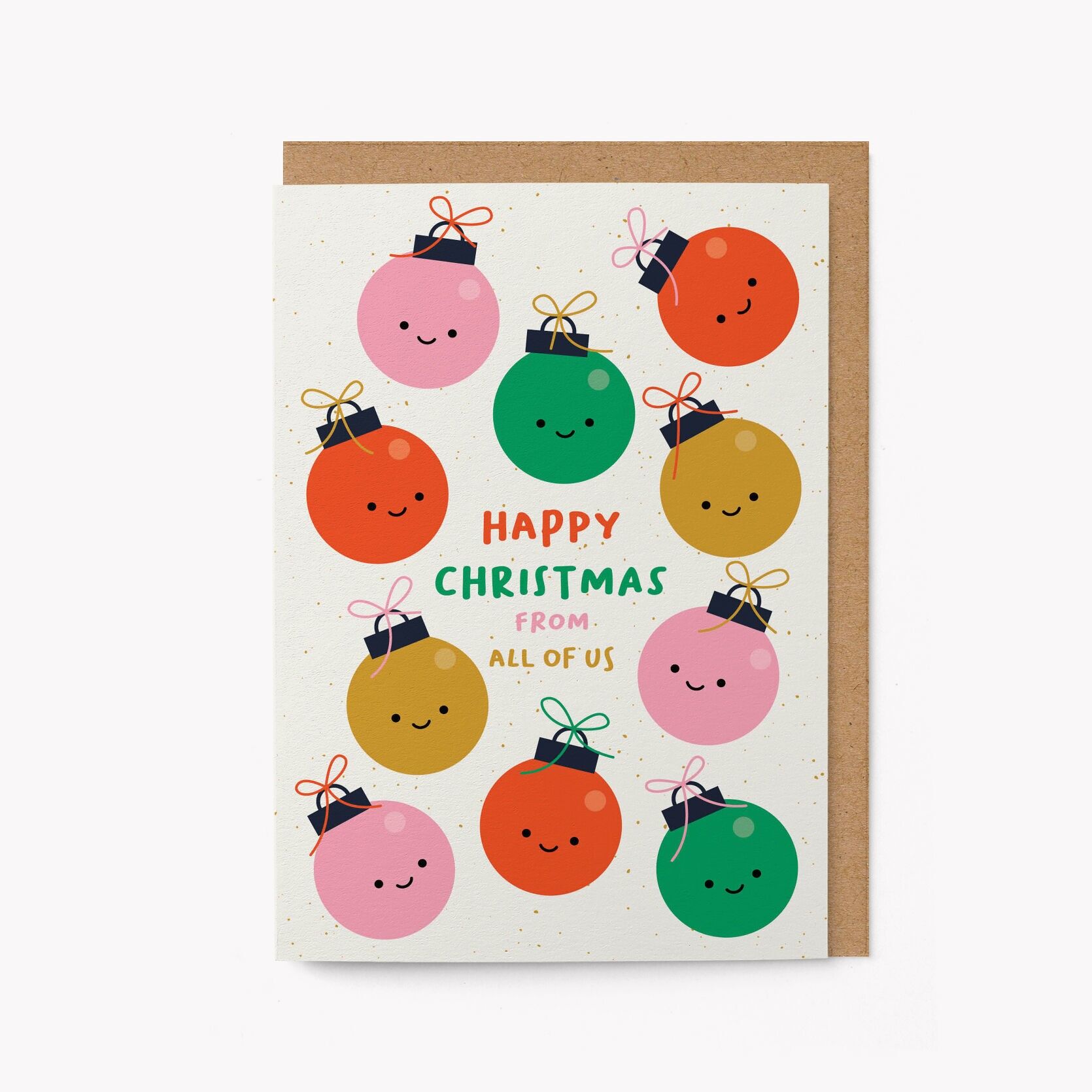 De parte de todos nosotros - Tarjeta de Navidad