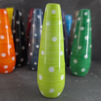 Collection Polka Dotty - Tirette Légère Extra Large 5.5-6cm Lime 2