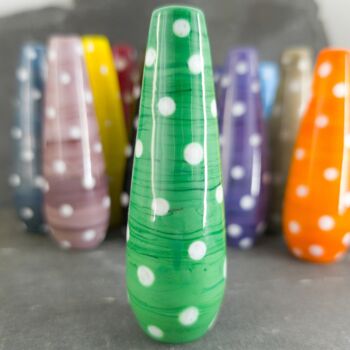 Collection Polka Dotty - Tirette Light Extra Large 5.5-6cm Vert 2