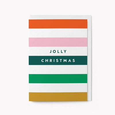 Tarjeta de Navidad alegre