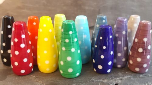 Polka Dotty Collection - Light Pull Extra Large 5.5-6cm Cobalt Blue
