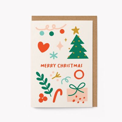 Feliz Navidad - Tarjeta navideña