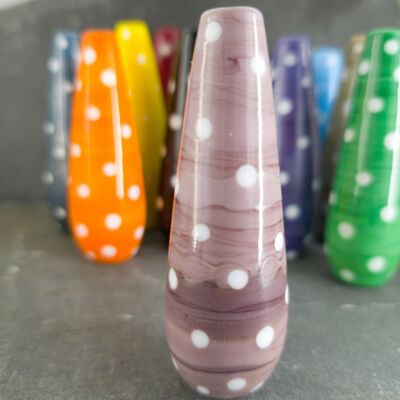Polka Dotty Collection - Light Pull Extra Large 5.5-6cm Grape