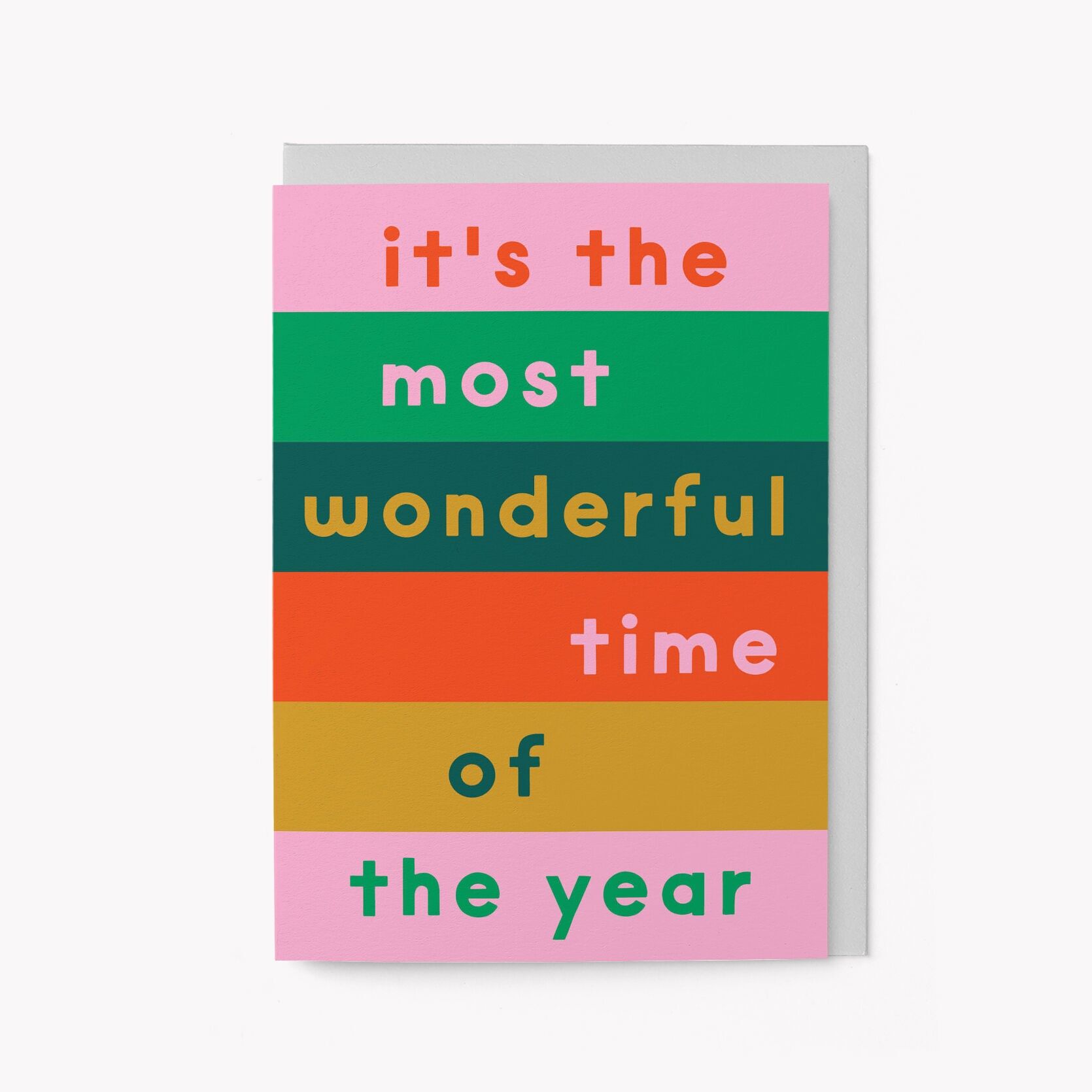 Wunderbar - Weihnachtskarte