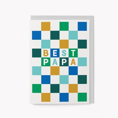Il miglior papà - Biglietto di auguri