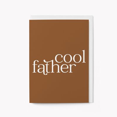 Cool Father - Biglietto per la festa del papà