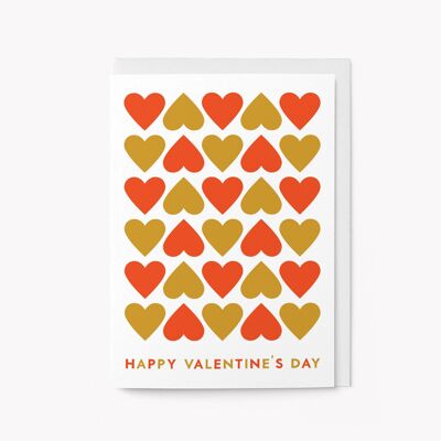 Joyeuse Saint-Valentin - Carte de voeux