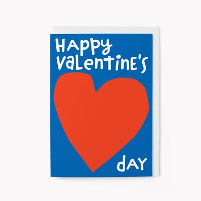 Joyeuse Saint-Valentin - Carte de voeux.
