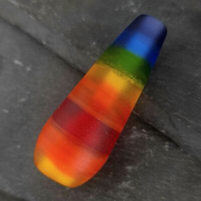 Tirador de luz arcoíris estándar - 4 cm morado arcoíris