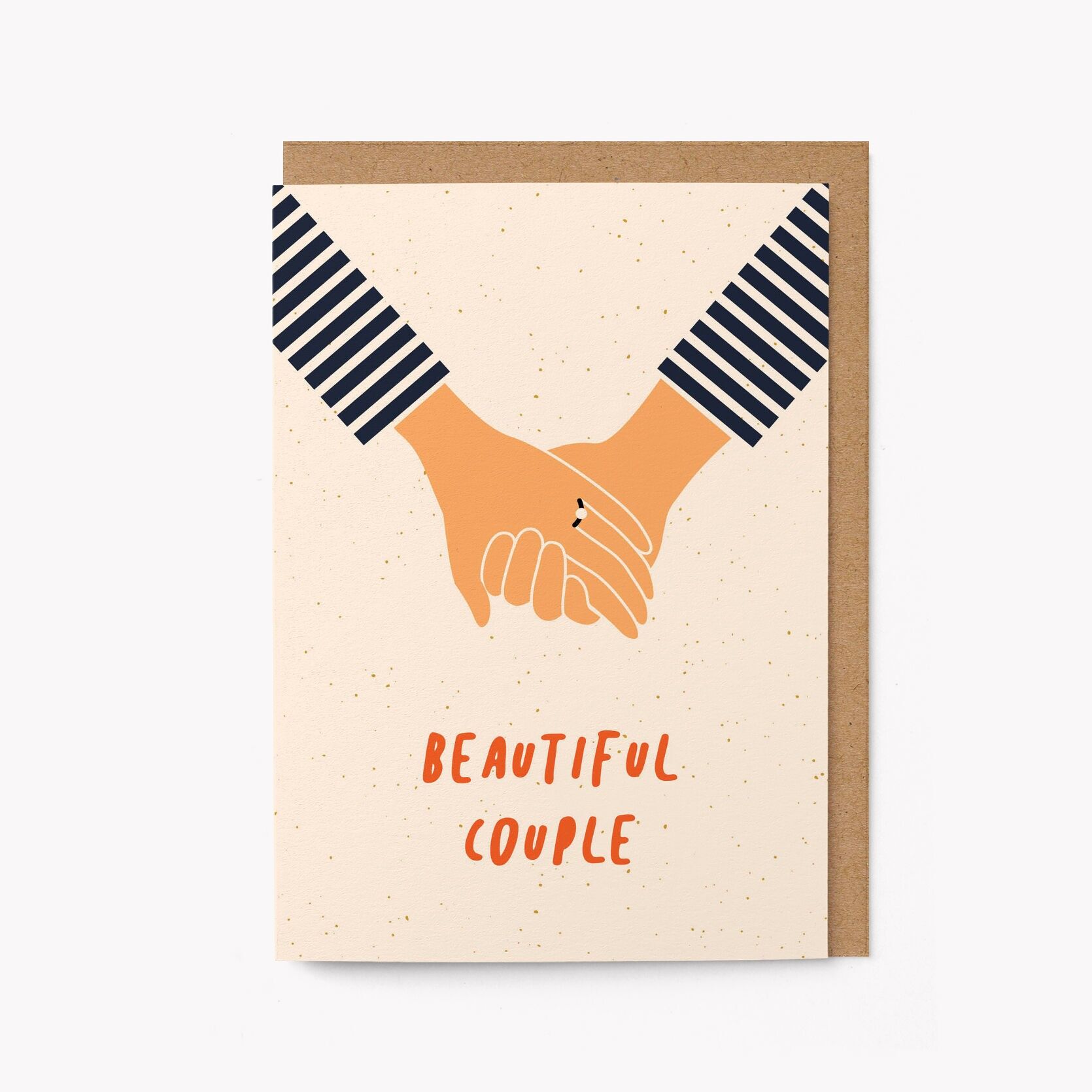 Beautiful couple - Engagement card