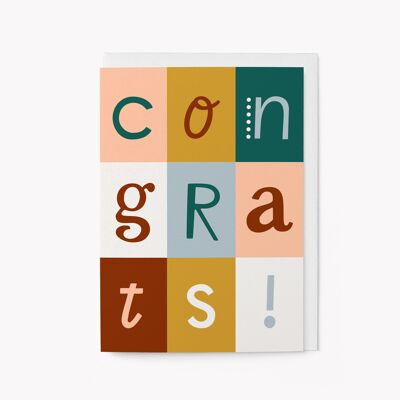 Congratulazioni - Biglietto di auguri