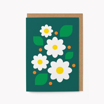 Fleur n°24 - Carte de voeux