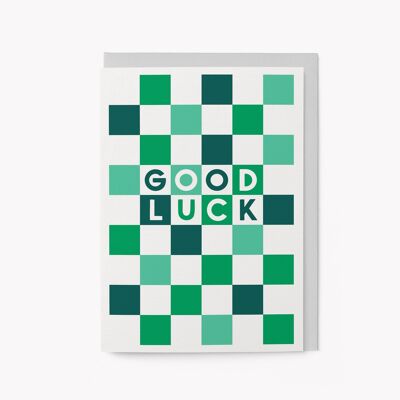 Bonne chance - Carte de voeux
