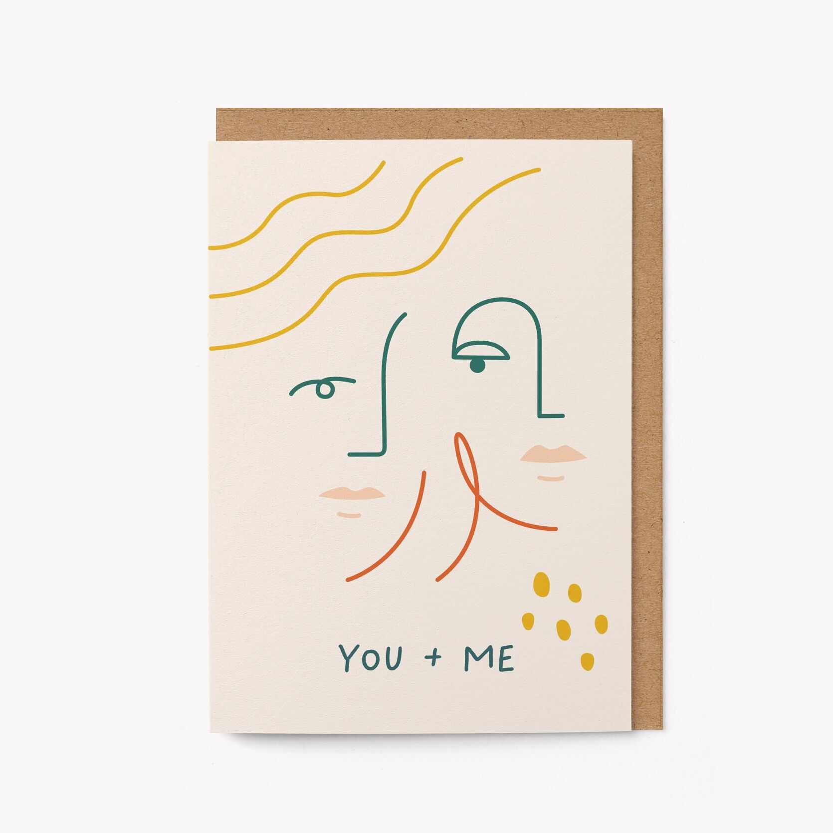 You and me - Love card