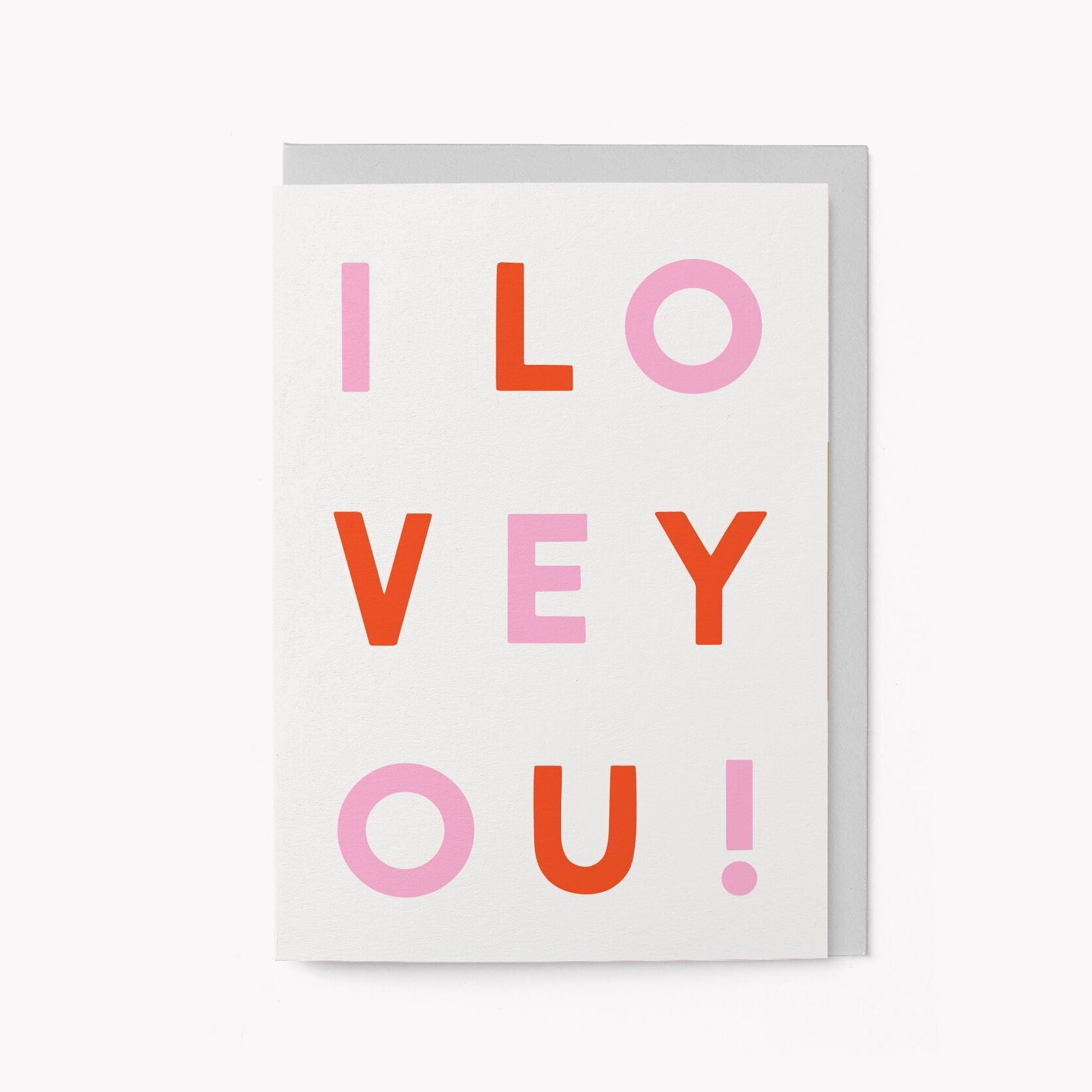 Ti amo! - Biglietto d'auguri