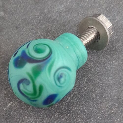Spindrift Drawer Pulls and Door Knobs Small 18mm Seafoam Green