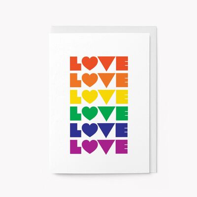 Amor - Tarjeta de felicitación