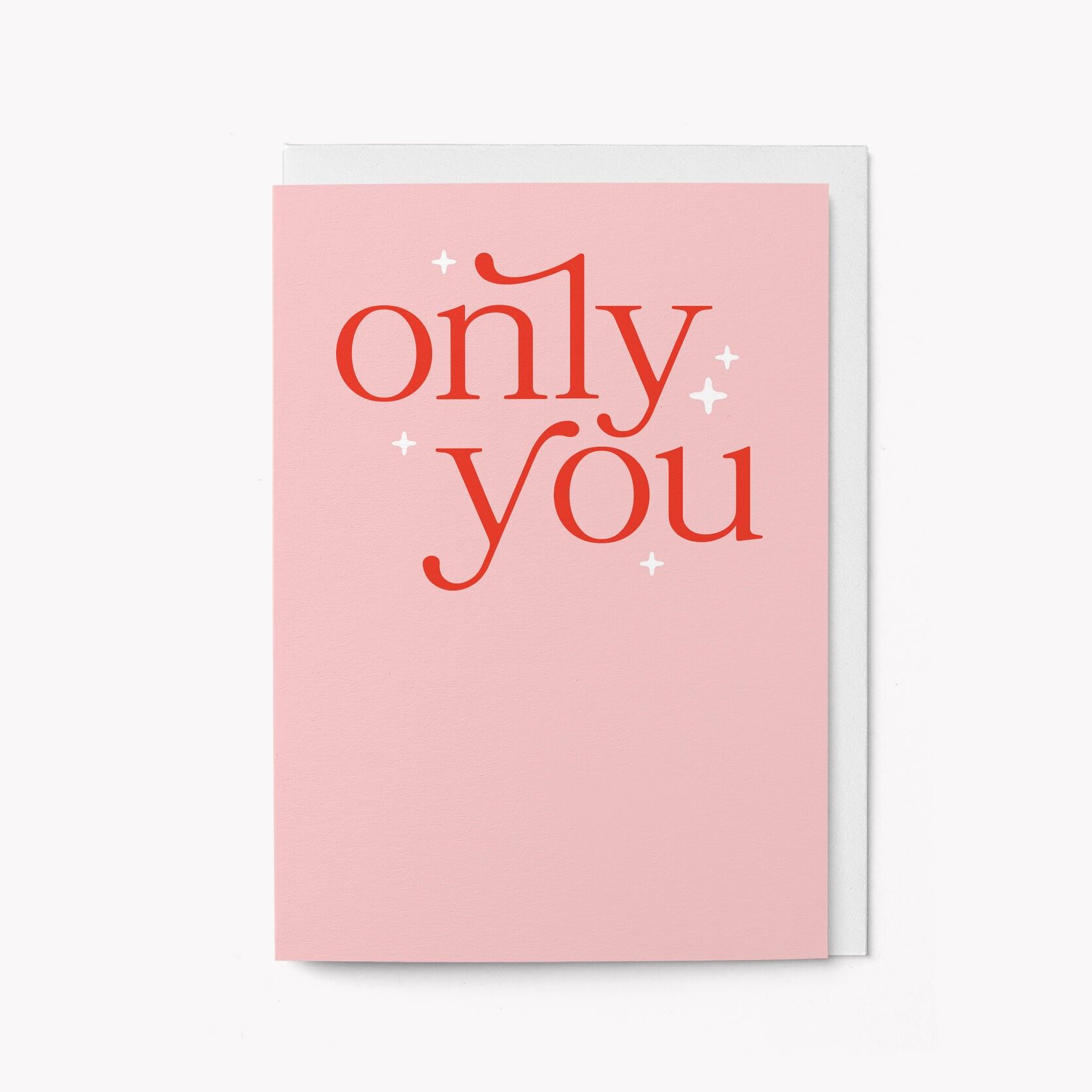 Only You - Greeting card