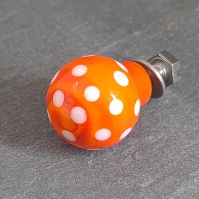 Poignées de tiroir et boutons de porte Polka Dotty Large 25mm Vert