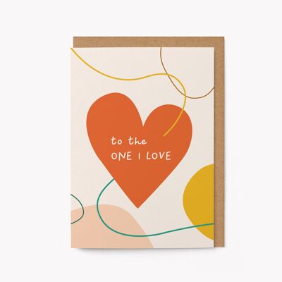 À celui que j'aime - Cartes de vœux