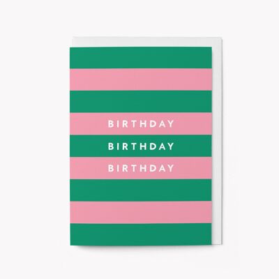 Anniversaire Anniversaire - Carte de voeux