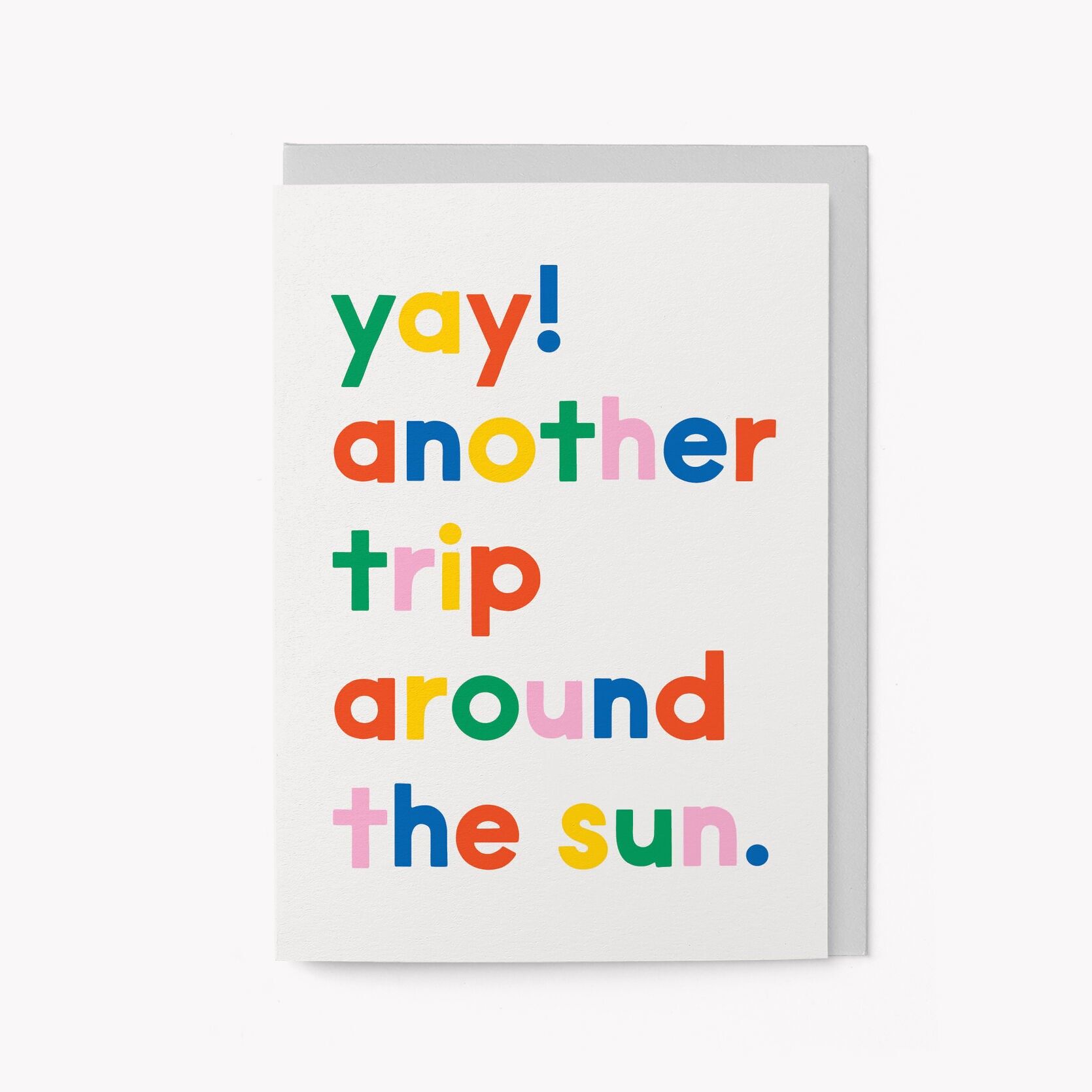 Un autre voyage autour du soleil - Carte d'anniversaire