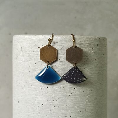 Pendientes Montbazon reversibles – estrellas 0866