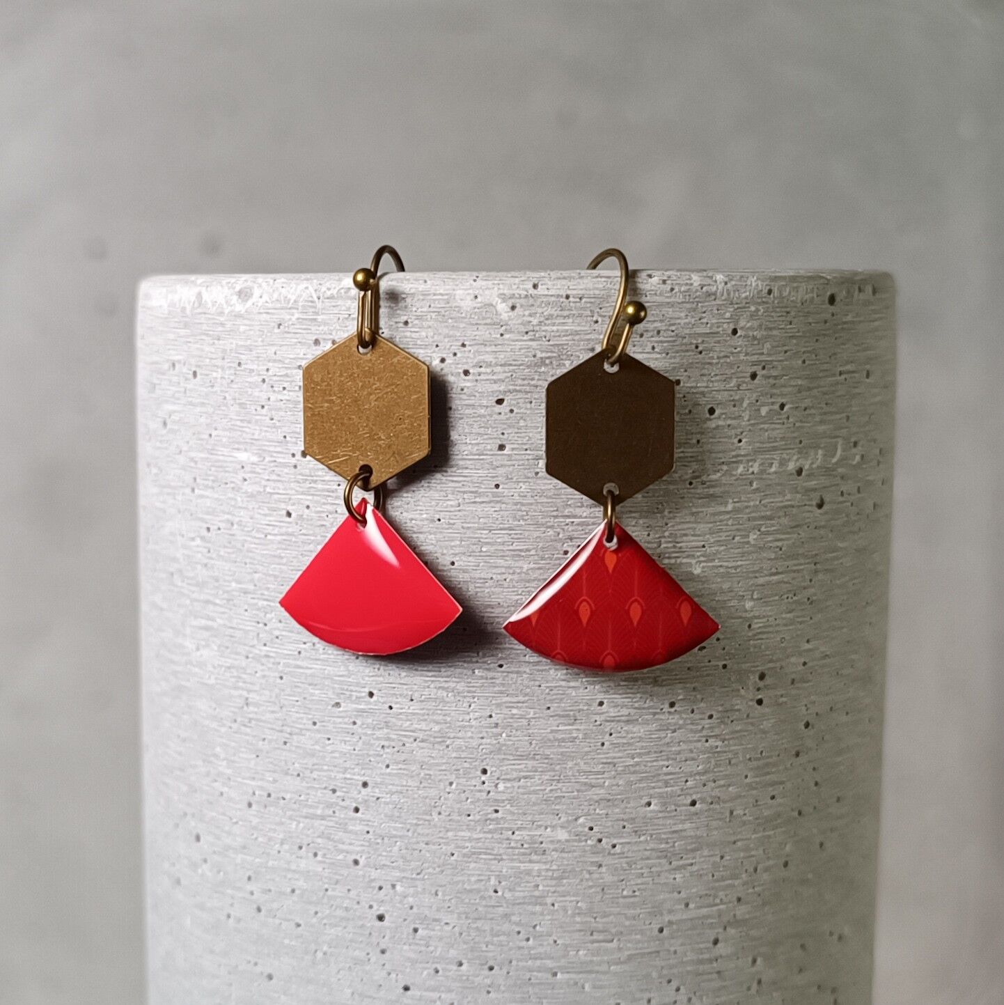 orecchini Montbazon reversibili – motivo grafico 1099