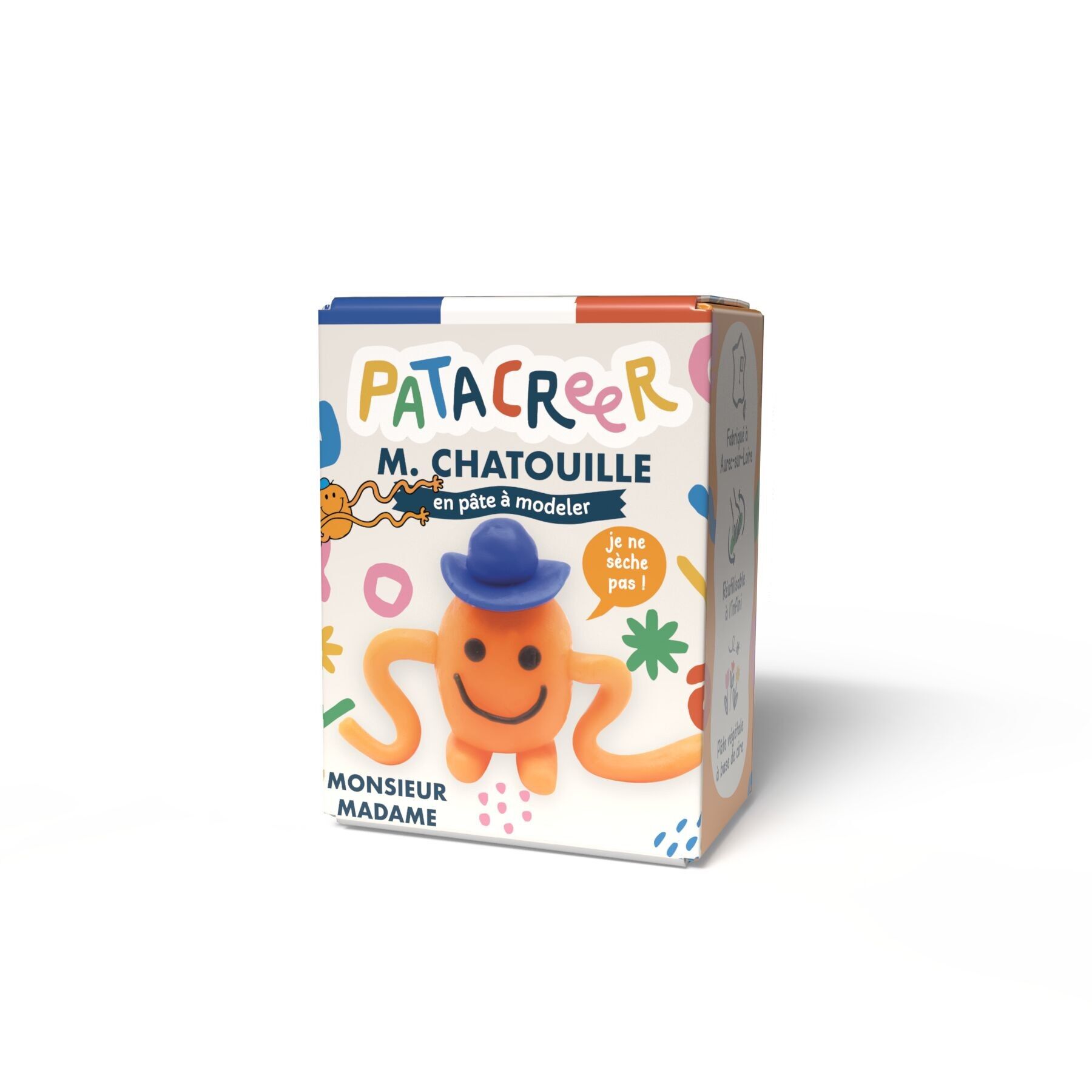 Kit à fabriquer Mr CHATOUILLE en pâte à modeler