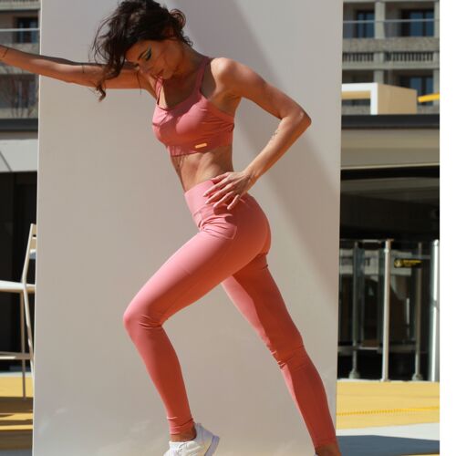 Legging Rose corail