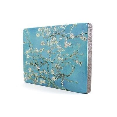 Reproduction on ecological wood, 30x19cm, Almond Blossom, van Gogh