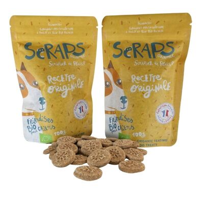 Scraps Gourmet - snack biologici per cani - biscotti da tè con ricetta originale